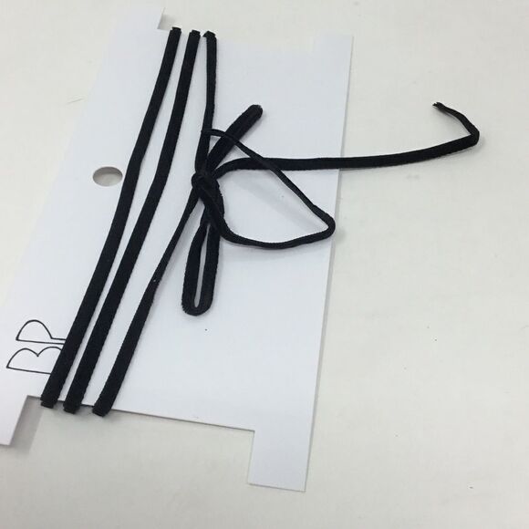 BP. Triple Layer Velvet Bow Choker (E2) - Picture 2 of 3